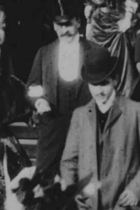The sole surviving film clip of Marcel Proust, identified a century later by Canadian scholar Jean‑Pierre Sirois‑Trahan, captures the French author at the wedding of Armand de Gramont and Elaine Greffulhe on 14 November 1904. He is seen descending a staircase alone, moving swiftly past the slower couples to his right.